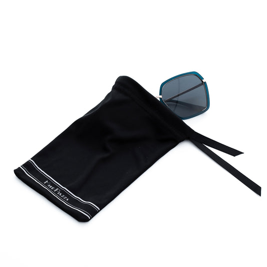 Textured Microfiber Glasses Bag